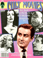CULT MOVIES MAGAZINE #11 ED WOOD SPECIAL VAMPIRA  EX CONDITION