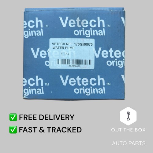 Vetech water pump for vauxhall - water,