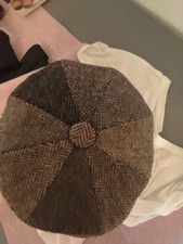 Dunn and Co Original Vintage Tweed  Baker Boy Cap Size  Medium