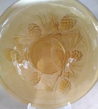 Jobling 1930's Frosted Amber