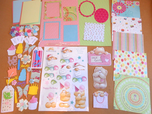Birthday card making bundle - birthday,