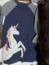Girls Mini Boden Unicorn Dress
