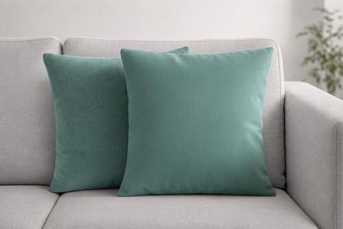 Set velvet cushion - -,
