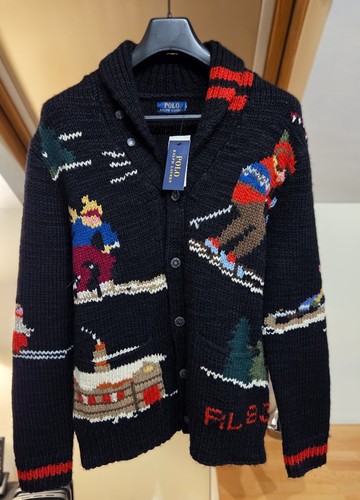 Ralph lauren hand knit shawl - hand-knit,