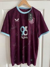 Burnley FC signed Shirt 25/26 Season Size XL