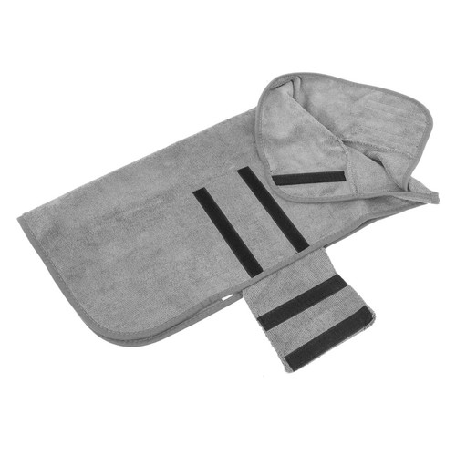 Dog bath towel robe - robe, dressing