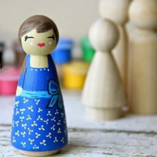 20x wood peg doll - 20x,