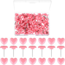 100Pcs Pink Pins, Mabor Love
