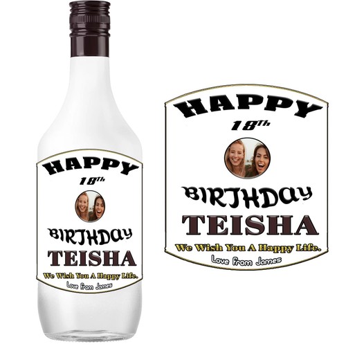 Photo personalised birthday - photo,