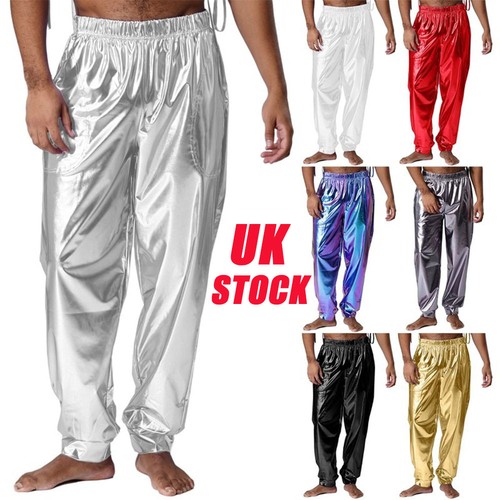Mens shiny metallic jogger - mens,