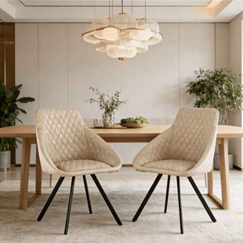 Luxury faux leather dining - luxury,