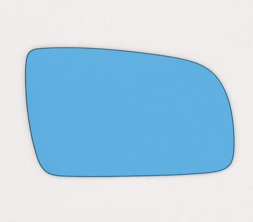 Blue wing mirror glass for - , vw
