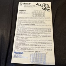 super mastermind game 1975