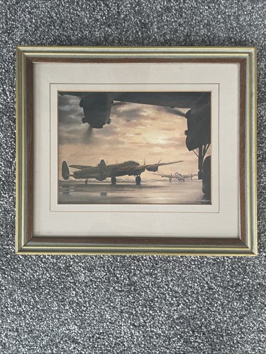 Avro lancaster framed print - avro,