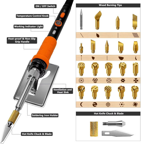 Pyrography wood burning tool - pyrography,