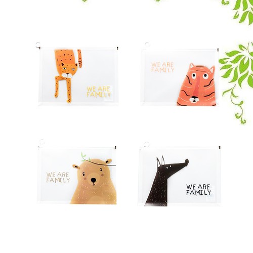 Plastic document bags file - plastic,