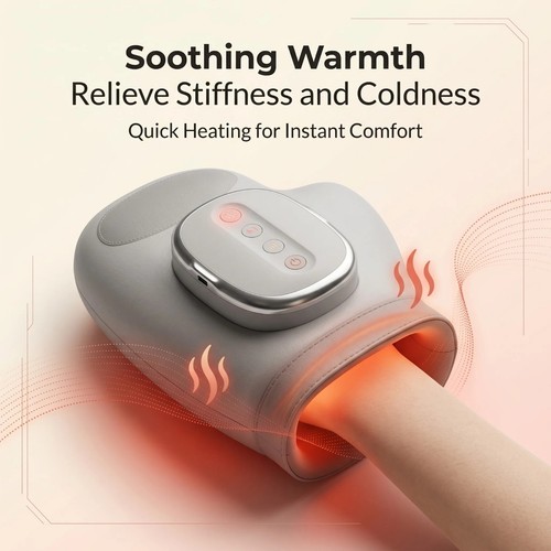 Cordless hand massager with - massager,
