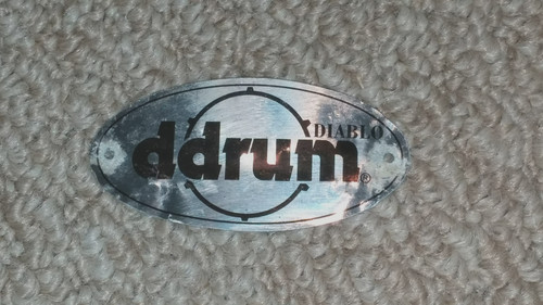 Ddrum diablo drum - ddrum, badge