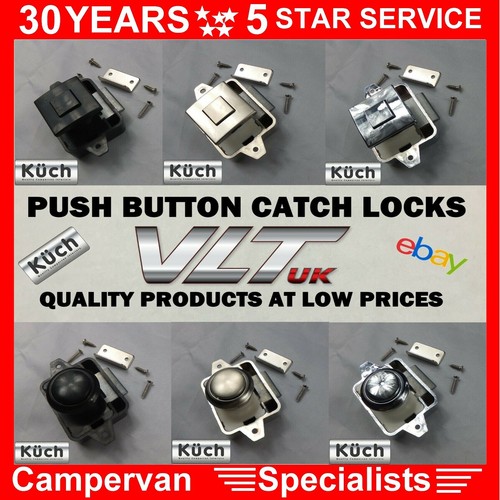 Push button catch lock knob - button,