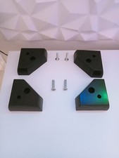 Bun feet plastic wood affect  - Furniture