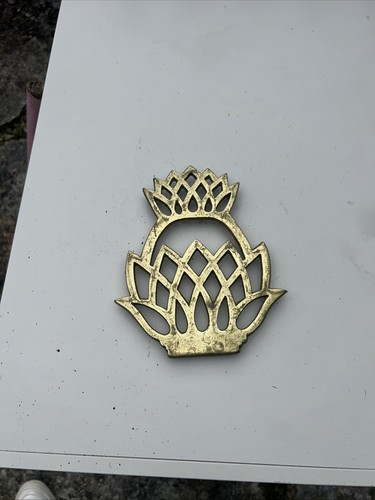 Vintage brass pineapple - vintage,