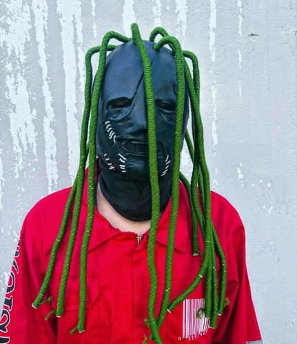Slipknot mask iowa corey black - mask,