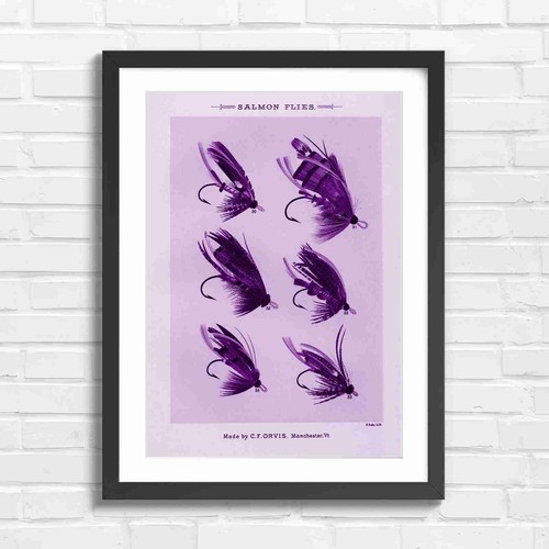 Vintage salmon fly fishing - vintage,
