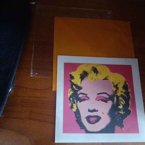 Andy warhol greeting note - andy,