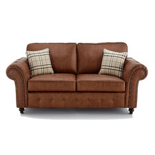 Oakley 3+2 Seater Sofa Set Tan Brown Grey Black Chesterfield Leather Suede