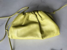 Bottega Veneta Mini Pouch Crossbody Lime Green Chartreuse