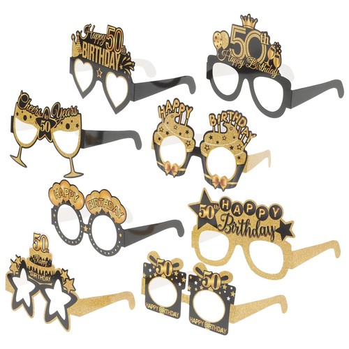 8pcs novelty 50th birthday - novelty,