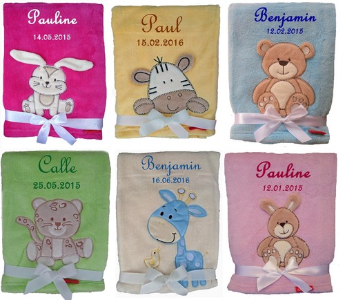 Cosy baby blanket fluffy