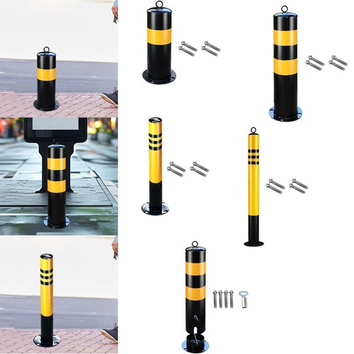 Steel pipe parking barrier - steel,