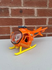Fireman Sam Wallaby 1 Rescue Helicopter With Tom Thomas Figure Missing Blades