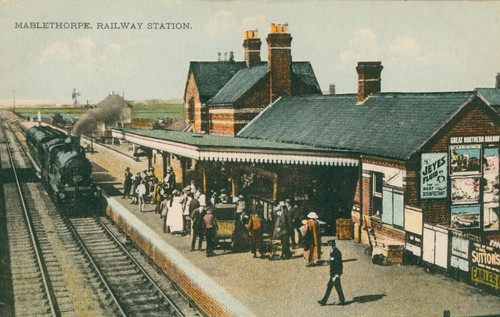 Mablethorpe railway station - railway,