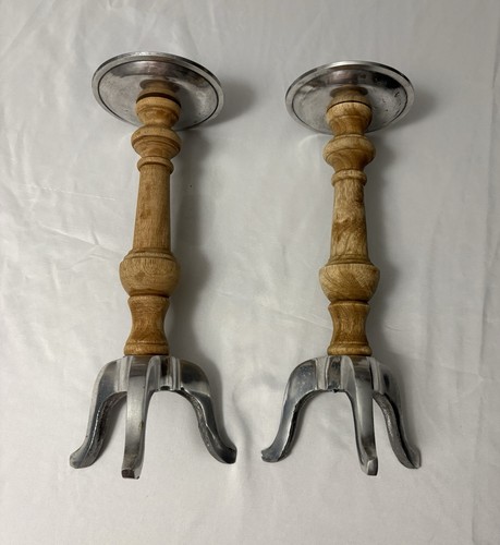 Tall candle holders - 12”,