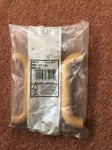 Packs two medium oak d - medium,