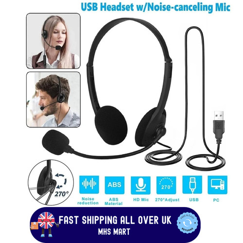 Usb headset headphones - uk,