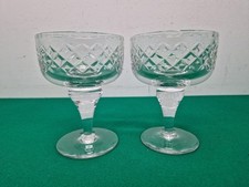Pair of Edinburgh Lead Crystal