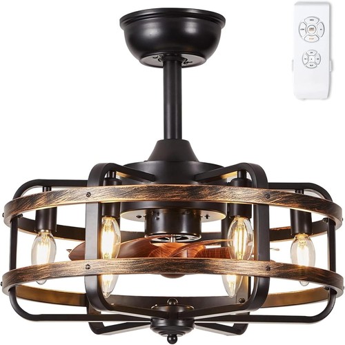 Industrial ceiling fan light - ceiling,