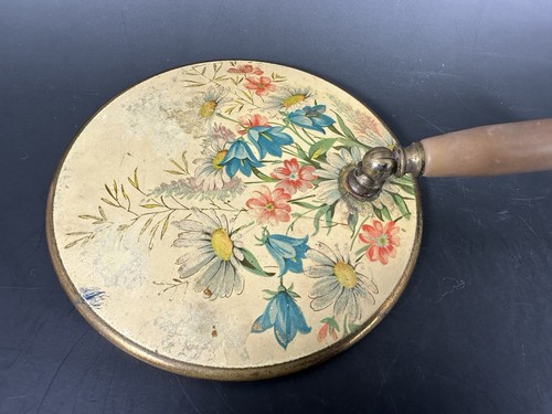 Vintage handheld vanity mirror - handheld,