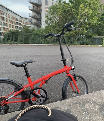 Folding bike - folding,