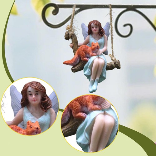 Hanging fairy garden statue - fairy,