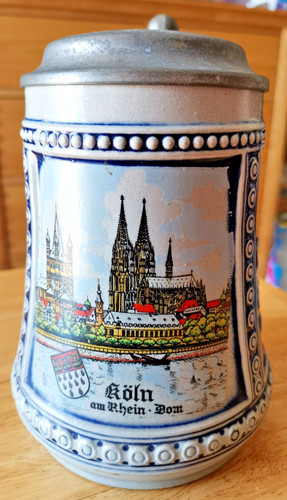 Vintage german ceramic beer - vintage,