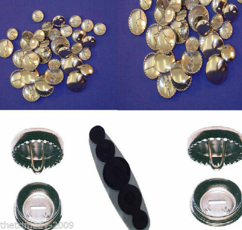 Metal self cover buttons - cover,