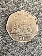 2007 CAPTURE OF GIBRALTAR 50p