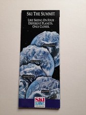 Ski The Summit Colorado Leaflet Copper Keystone Breckenridge Arapahoe 1990s