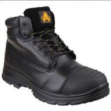Amblers Safety Black FS301 Safety Brecon Water Metatarsal Guard Lace Up Boots