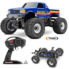 Traxxas TRX67134-4-Blue Bigfoot 4X4 BL-2S Monster Truck RTR BL-2S Brushless HD