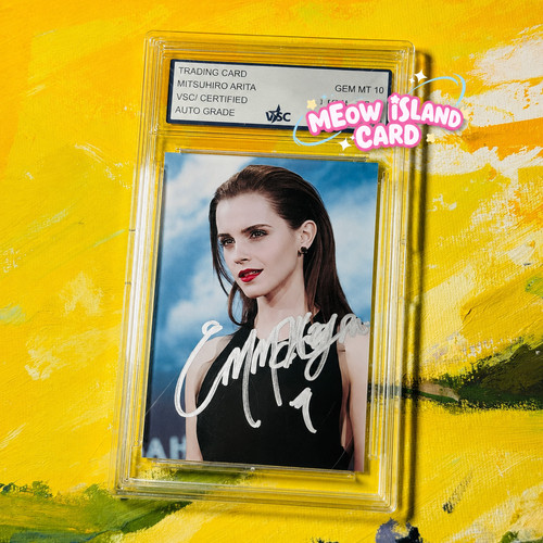 Emma watson signed photo - signed,